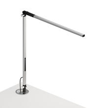 Koncept Inc AR1000-WD-SIL-GRM - Z-Bar Solo Desk Lamp with grommet mount (Warm Light; Silver)