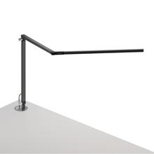 Koncept Inc AR3000-WD-MBK-GRM - Z-Bar Desk Lamp with grommet mount (Warm Light, Metallic Black)