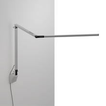 Koncept Inc AR3000-WD-SIL-WAL - Z-Bar Desk Lamp with wall mount (Warm Light; Silver)