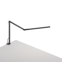Koncept Inc AR3100-WD-MBK-CLP - Z-Bar mini Desk Lamp with one-piece desk clamp (Warm Light; Metallic Black)