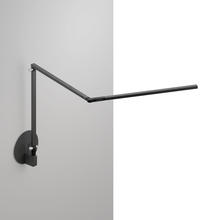 Koncept Inc AR3200-CD-MBK-HWS - Z-Bar slim Desk Lamp with hardwire wall mount (Cool Light; Metallic Black)