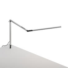 Koncept Inc AR3200-WD-SIL-THR - Z-Bar slim Desk Lamp with through-table mount (Warm Light; Silver)