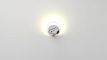 Koncept Inc GRW-S-SIL-SN1-HW - Peanuts® Gravy Wall Sconce - Silver body, Snoopy plates - Hardwire