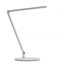 Koncept Inc ZBD1000-W-SIL-DSK - Z-Bar Solo LED Desk Lamp Gen 4 (Warm Light; Silver)