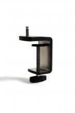 Koncept Inc MT01C3-MBK - One-piece Desk Clamp for Z-Bar, Mosso Pro Desk series (Metallic Black)