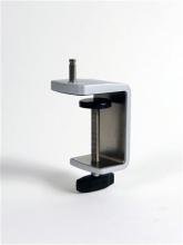 Koncept Inc MT01C3-SIL - One-piece Desk Clamp for Z-Bar, Mosso Pro, Splitty Desk series (Silver)