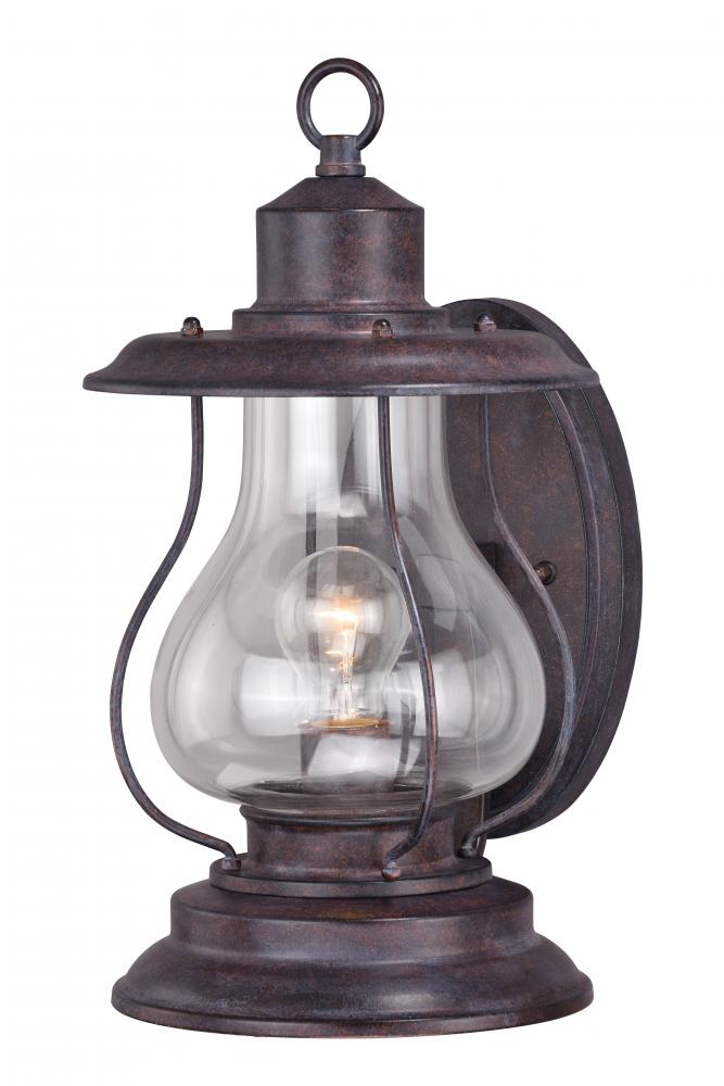 Dockside 8-in Outdoor Wall Light Weathered Patina
