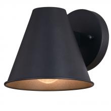 Vaxcel International T0638 - Smith 6.5-in. W Outdoor Wall Light Textured Black