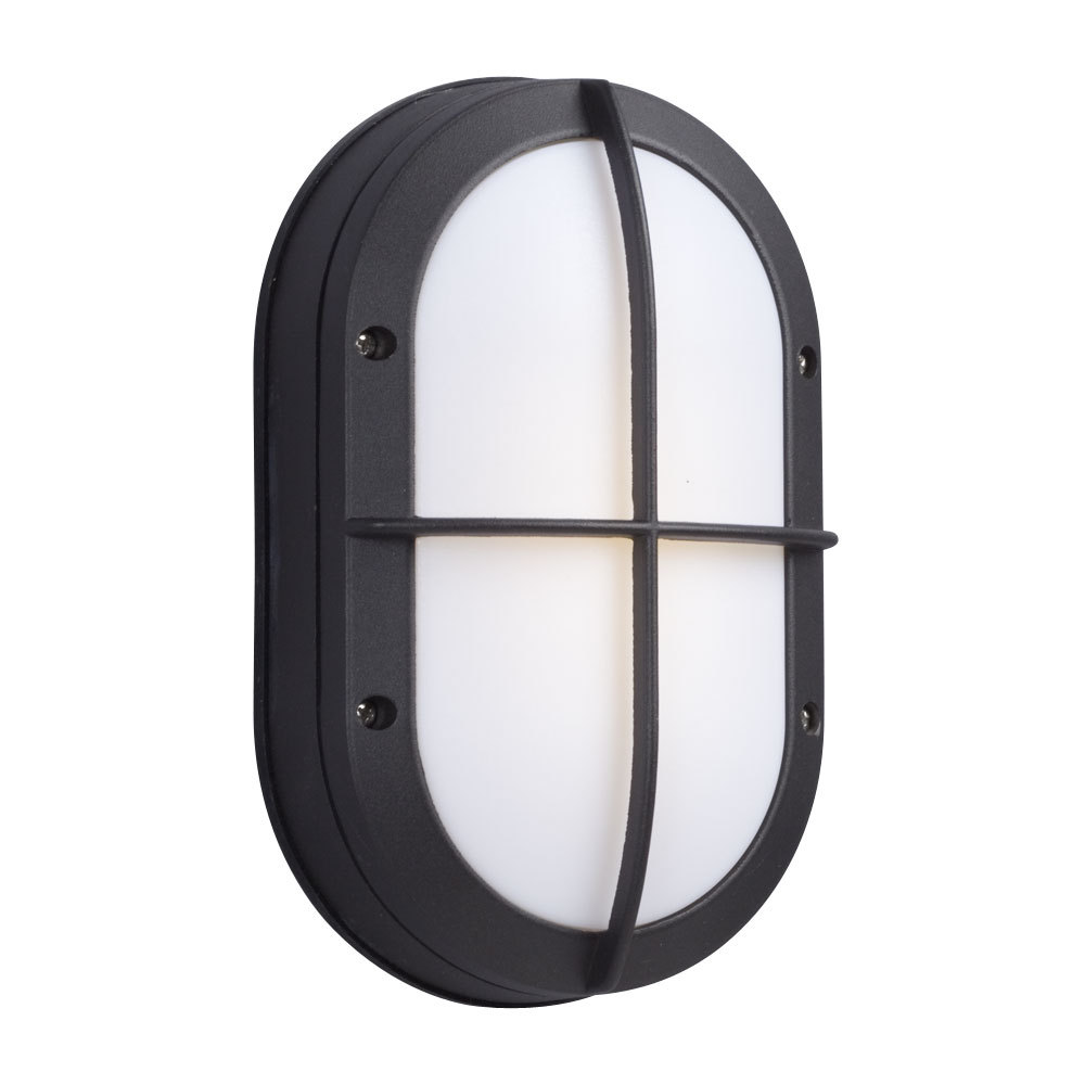 8-5/8" OVAL OUTDOOR BK  AC LED Dimmable