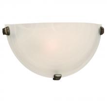 Galaxy Lighting 208616ORB 218EB - Wall Sconce - in Oil Rubbed Bronze finish with Marbled Glass