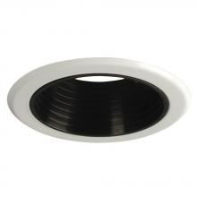 Galaxy Lighting 309BLK - 5" Line Voltage Step Baffle - Black