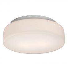 Galaxy Lighting ES623532WH - Flush Mount Ceiling Light - in White finish with White Glass (*ENERGY STAR Pending)