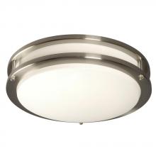 Galaxy Lighting 650300BN-213EB - Flush Mount - Brushed Nickel w/ Acrylic Lens