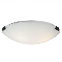 Galaxy Lighting L680416OW031A1 - LED Flush Mount Ceiling Light - in Oil Rubbed Bronze finish with White Glass
