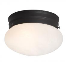 Galaxy Lighting 810308ORB - Flush Mount - Oil Rubbed Bronze w/ Marbled Glass