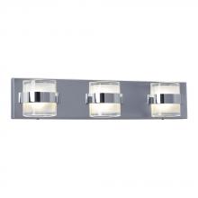 Galaxy Lighting L724598CH - 3-L Dimmable LED Vanity CH