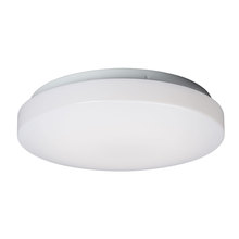 Galaxy Lighting L622340WH015A1D - LED Flush Mount Ceiling Light or Wall Mount Fixture - in White finish with White Acrylic Lens (Dimma