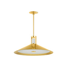 Hudson Valley 3028-AGB - CLERMONT PENDANT