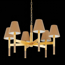 Hudson Valley 3434-AGB - LINDENWOOD Chandelier