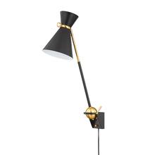 Hudson Valley 3530-AGB/SBK - WINSTED Plug-in Sconce
