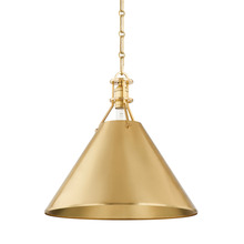 Hudson Valley MDS952-AGB - 1 LIGHT PENDANT