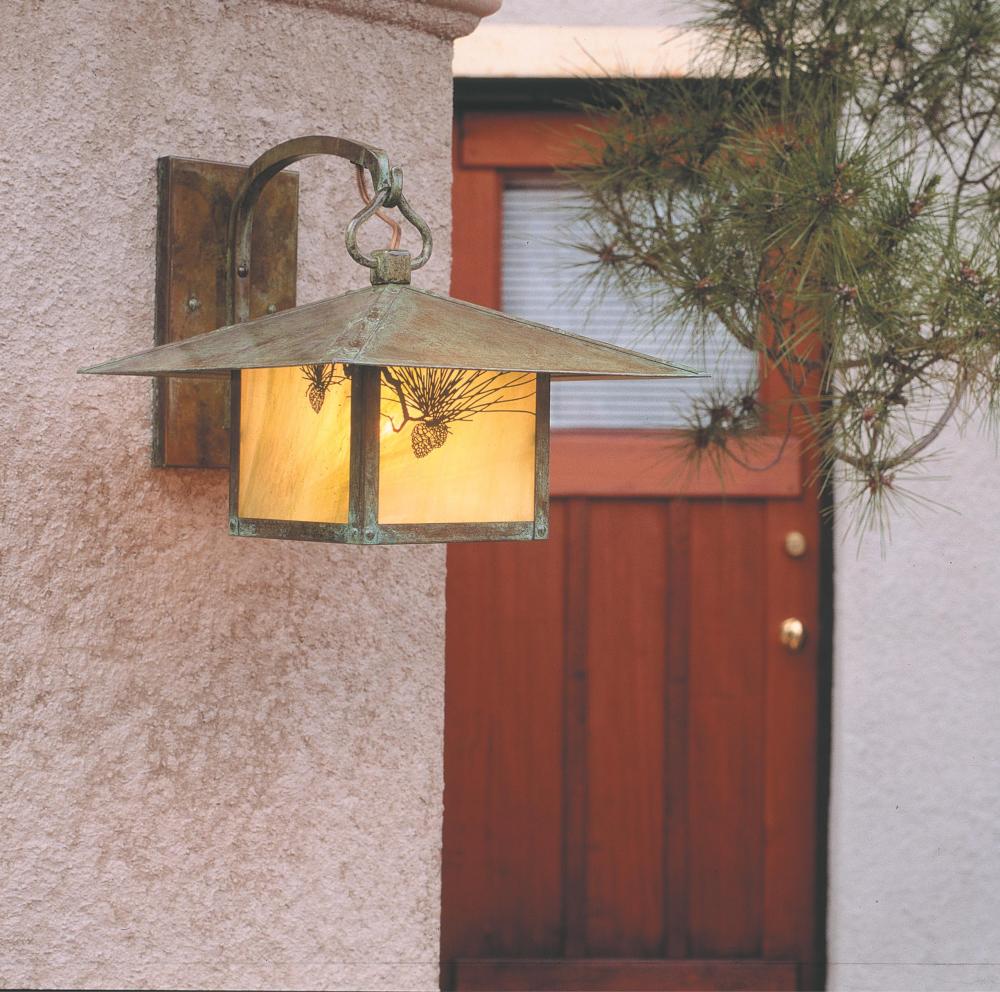 17" monterey wall mount with hummingbird filigree