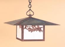Arroyo Craftsman MH-20CLGW-AB - 20" monterey pendant with cloud lift overlay
