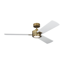 Visual Comfort & Co. Fan Collection 3HASM56HABD - Harris Smart 56 LED - Hand Rubbed Antique Brass
