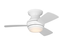 Visual Comfort & Co. Fan Collection 3IKHR32RZWD - Ikon 32 Hugger LED - Matte White
