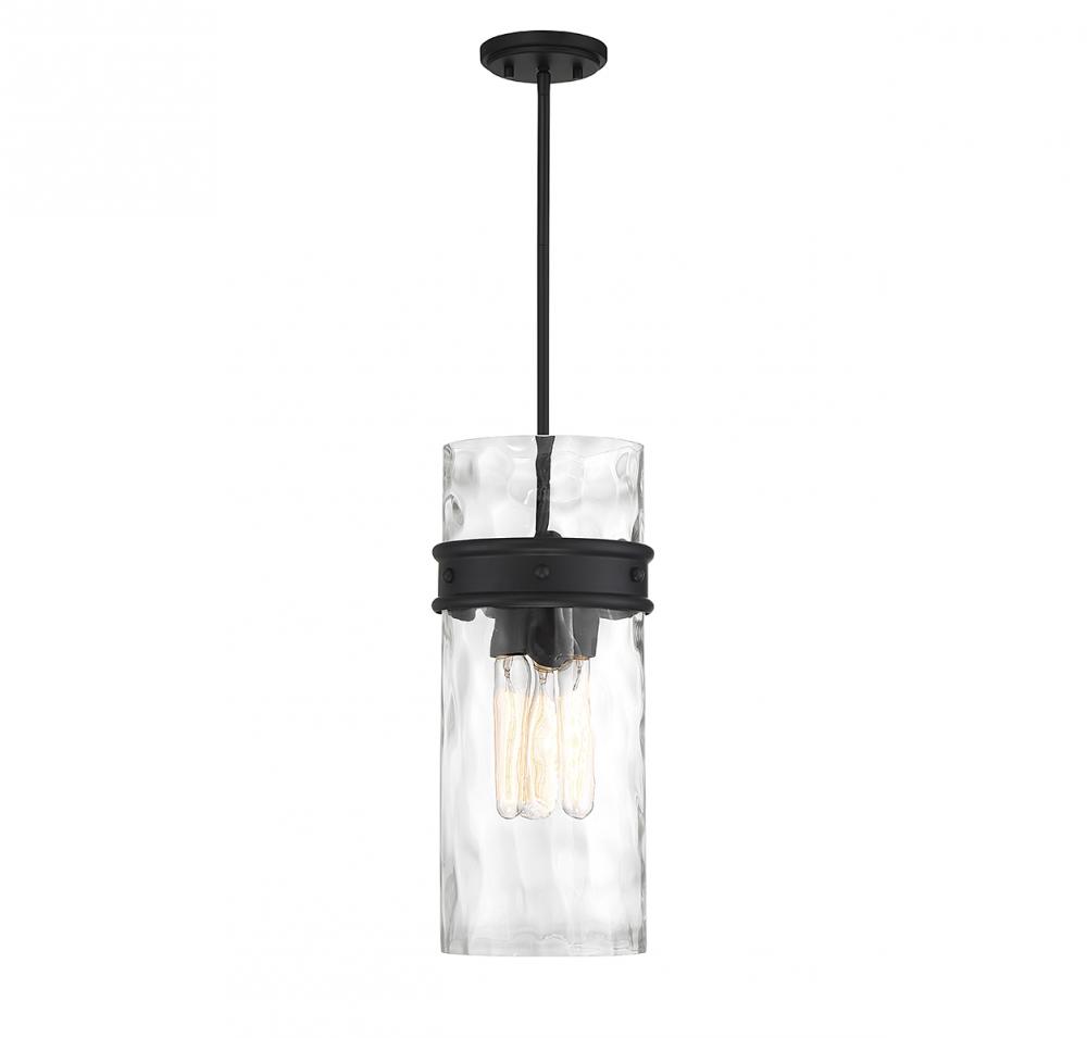 Ashton 3-Light Pendant in Warm Brass