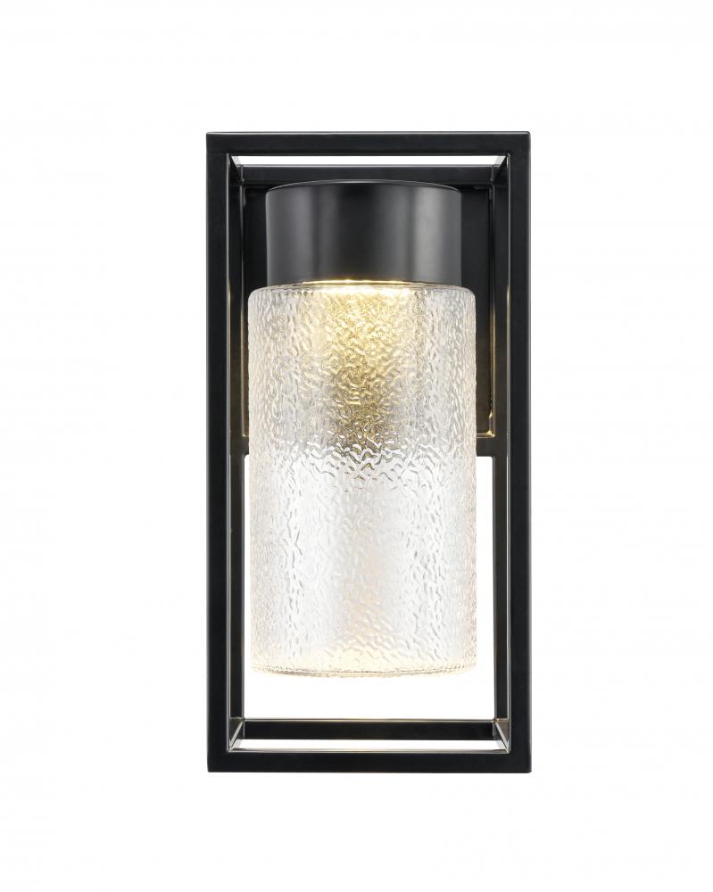 Outdoor Wall Sconce LED Powder Coated Black