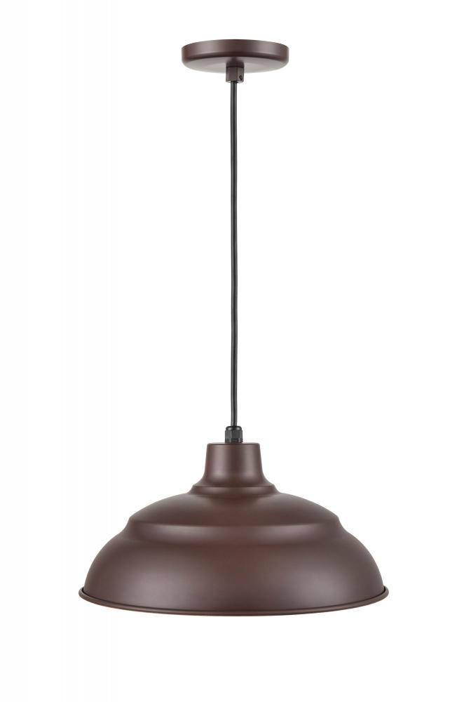 R Series 1-Light Cord Hung Warehouse Architect Bronze