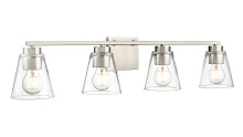Millennium 64004-BN - Strayhan 31" 4-Light Vanity - Brushed Nickel
