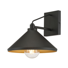 Millennium 51201-PBK - Vectra  9" High 1-Light Outdoor Wall Sconce