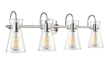 Millennium 21004-PN - Camellia 30.75" Wide 4-Light Vanity - Polished Nickel
