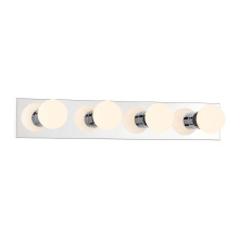 Millennium 96104-CH - Bellisse 24" Wide 4-Light Bath Bar