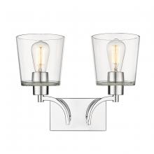 Millennium 496002-CH - Evalon 2-Light Vanity Chrome