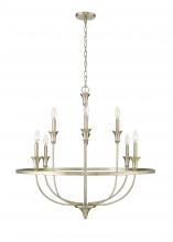 Millennium 28108-MG - Emery 8-Light Chandelier Ceiling Light Modern Gold