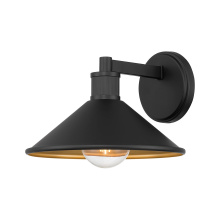 Millennium 51001-PBK - Vectra  7" High 1-Light Outdoor Wall Sconce