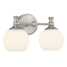 Millennium 201102-BN - Orlisse 14.75" Wide 2-Light Vanity