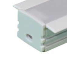 GM Lighting LED-CHL-XD-MD-F-ECWH - Aluminum Mounting Channels Mini-Deep w/Flange Accessories