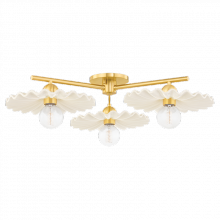 Mitzi by Hudson Valley Lighting H499603-AGB/CCR - Tinsley Semi Flush