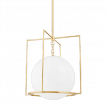 Mitzi by Hudson Valley Lighting H648701L-AGB - Frankie Pendant