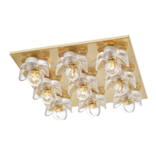 Mitzi by Hudson Valley Lighting H410509-AGB - Shea Flush Mount