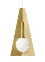 Visual Comfort & Co. Modern Collection 700MOOBLPNB-LED930 - Mini Orbel Pyramid Pendant