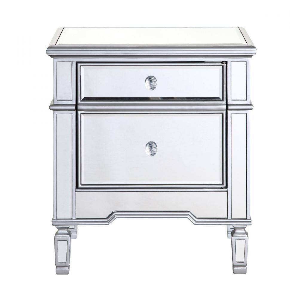 1 Door Cabinet 24 In.x16 In.x27 In. in Silver Paint