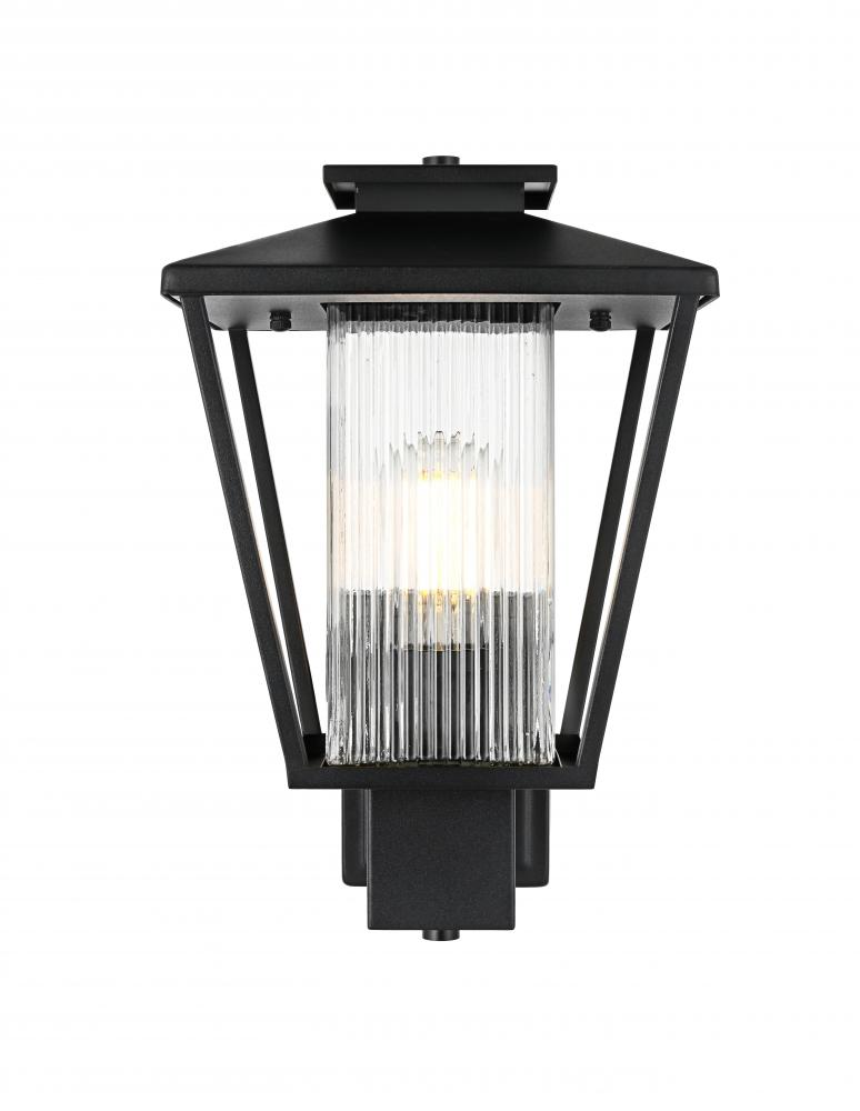 Gaul 7 inch Outdoor Pendant in Black