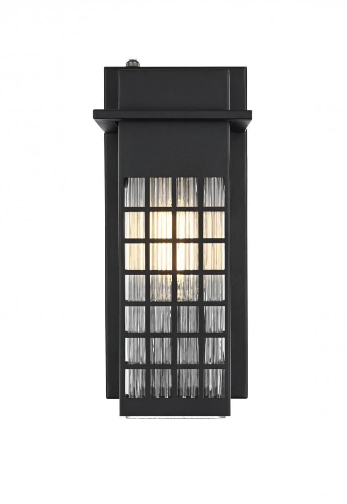 Palmer 7 inch Outdoor Pendant in Black