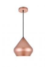 Elegant LD2401HG - Axiom 1 Light Honey Gold Pendant