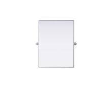 Elegant MR6H2432SIL - Metal Frame Mirror 24"W x 32"H Silver